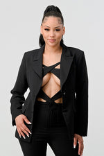 Hot  sexy cutout three pcs suit - PRIVILEGE 