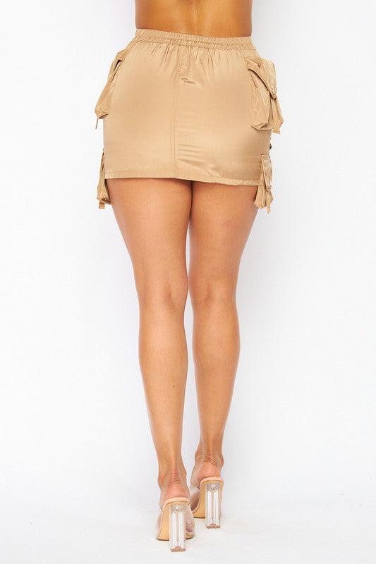 CARGO MINI SKIRT - PRIVILEGE 