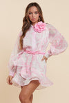 PINK Dreams Flirty Mini Dress - PRIVILEGE 