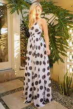 Chic Dot Delight Maxi Dress