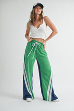 TWO TONE GOGGING FASHION PANT