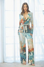 RENAISSANCE SKY BLAZER PANT 2-PC SET