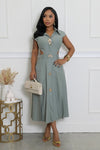 MAXI DRESS WITH OPEN DETAIL SIDES