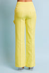 FLOWER DETAIL PANT 2PC SUIT