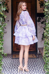 LAVENDER MINI DRESS MODERN ELEGANCE