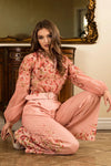 ARTSEY FLORAL 2PC PANT SET - PRIVILEGE 