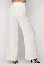 DRESSY WIDE LEG PANT - PRIVILEGE 