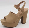 Platform High Heel Dressy Sandal - PRIVILEGE 