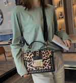 Purse- leopard statement bag - PRIVILEGE 