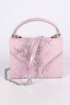 Snakeskin clutch - PRIVILEGE 