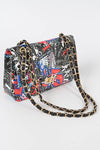 Letter print handbag - PRIVILEGE 