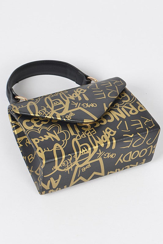 Graffiti handbag - PRIVILEGE 