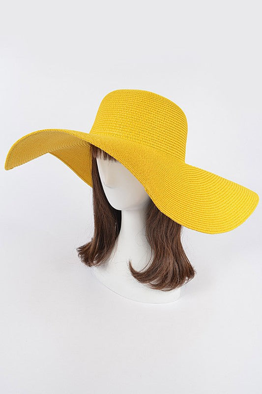 Wide Brim Beach Hat - PRIVILEGE 