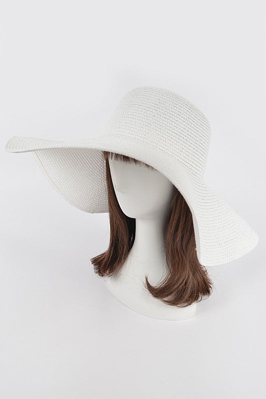 Wide Brim Beach Hat - PRIVILEGE 