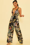 TROPIC TRIM TIE JUMPSUIT - PRIVILEGE 