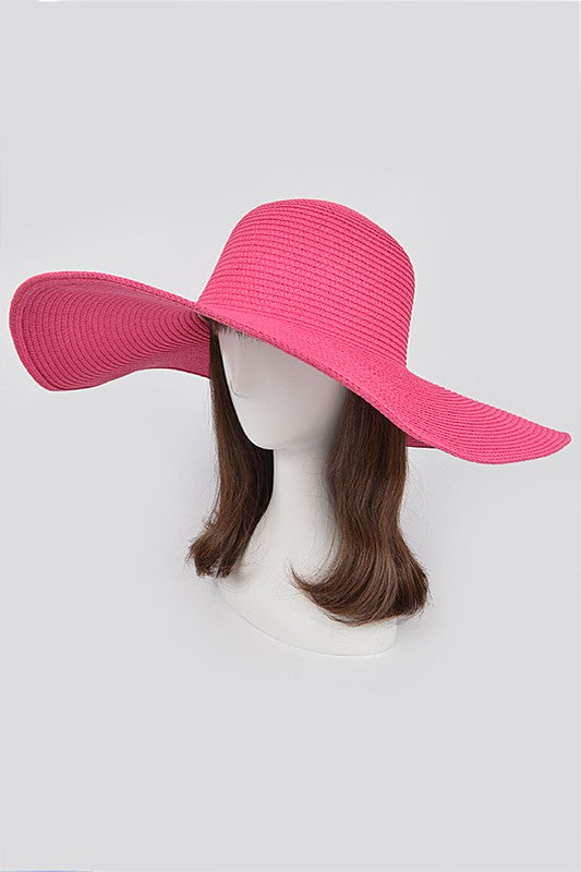 Wide Brim Beach Hat - PRIVILEGE 