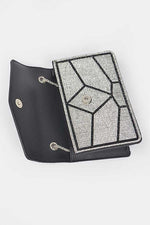 Rhinestone Crossbody Clutch - PRIVILEGE 