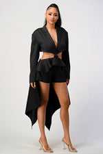 BLAZER STYLE CU TOUT ROMPER - PRIVILEGE 