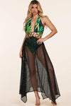 BODYSUIT MESH MAXI BEACH DRESS - PRIVILEGE 