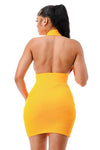 BANDAGE DRESS OEPN BACK - PRIVILEGE 