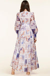 RENAISSANCE PRINT MAXI DRESS - PRIVILEGE 