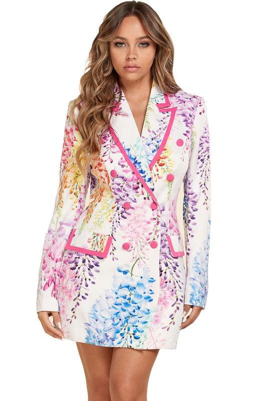 BLOOM BLAZER DRESS - PRIVILEGE 