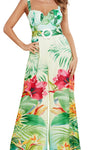 TROPICAL PRINT JUMPSUIT - PRIVILEGE 