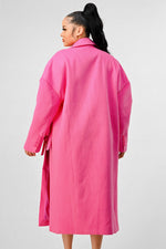 PINK OVER COAT - PRIVILEGE 