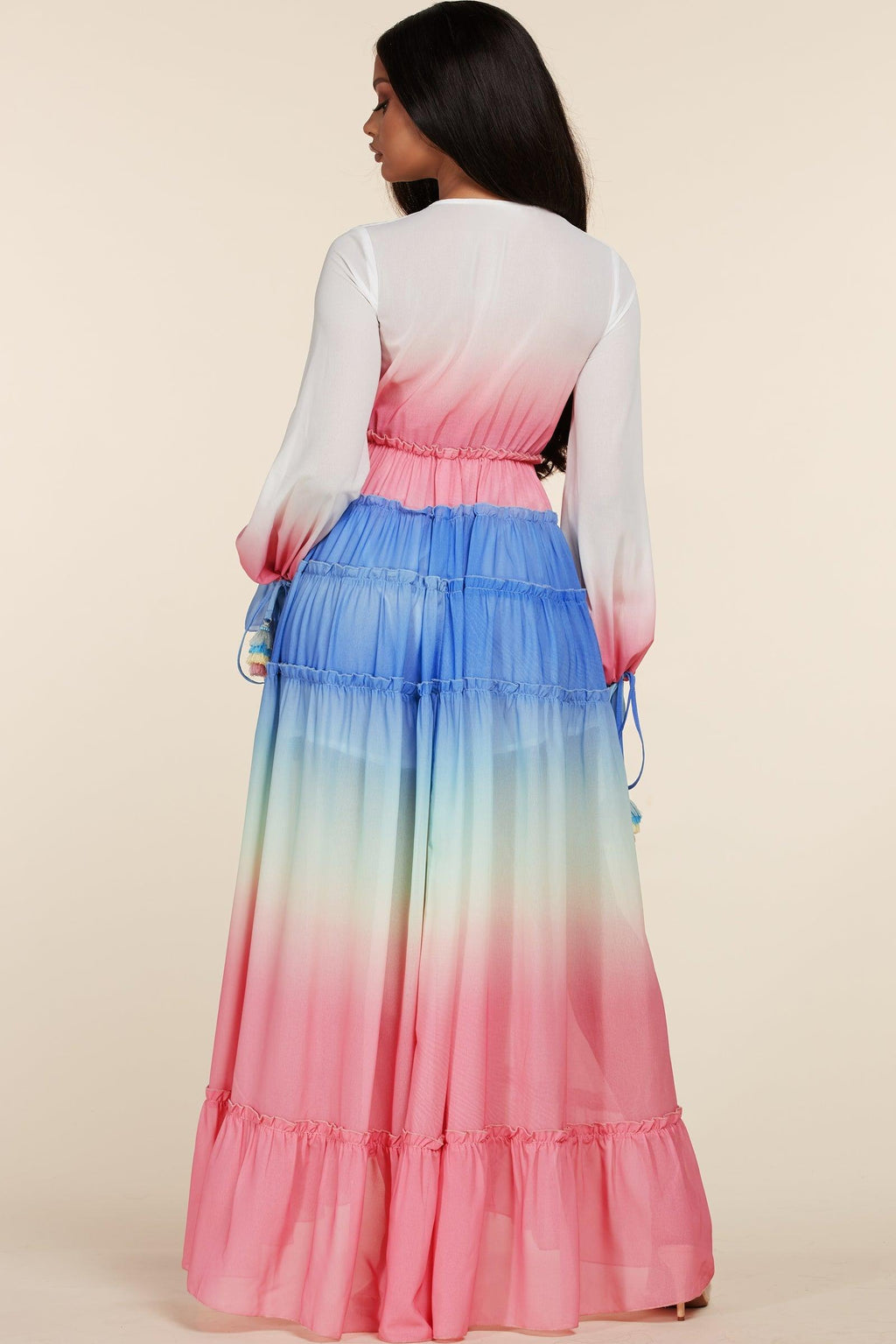 OMBRE MAXI DRESS - PRIVILEGE 