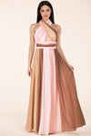 COLORBLOCK MAXI DRESS - PRIVILEGE 