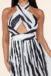 ZEBRA PRINT DRESS MAXI - PRIVILEGE 