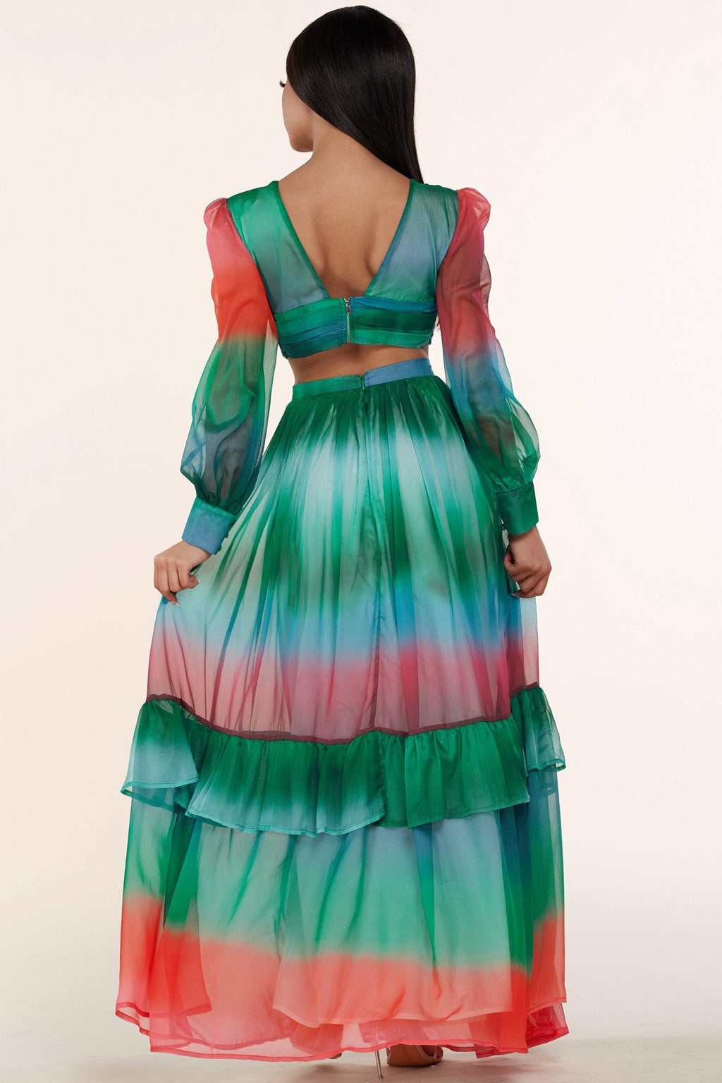 OMBRE MAXI DRESS - PRIVILEGE 